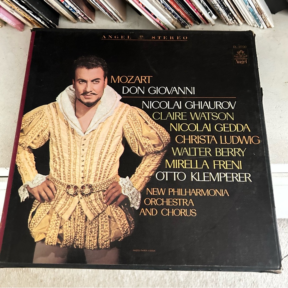 Mozart:Don Giovanni UK STEREO Original vinyl box set